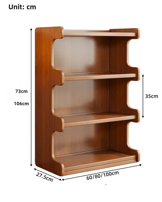 Étagère livre simple en bambou - vente privée 14:29three layers 80