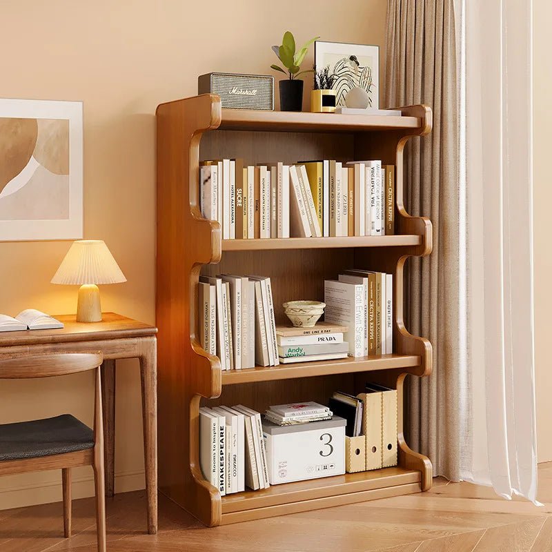 Étagère livre simple en bambou - vente privée 14:29three layers 80