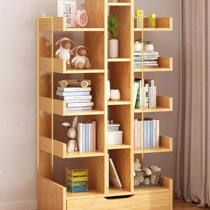 Étagère livre sur pied en bois de qualité - vente privée 14:49610-LayerWithDrawer B