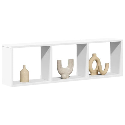 étagère murale blanc en 3 parties carrés 100x16x30 cm - 14:20000019560 x 16 x 30 cm;200007763:201336342