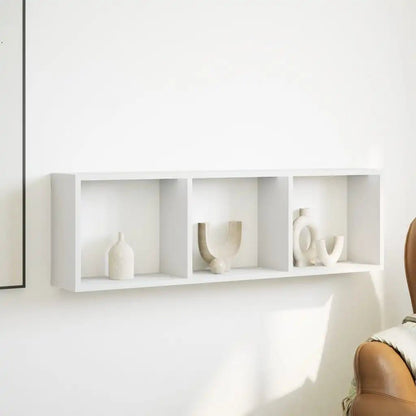 étagère murale blanc en 3 parties carrés 100x16x30 cm - 14:20000019560 x 16 x 30 cm;200007763:201336342