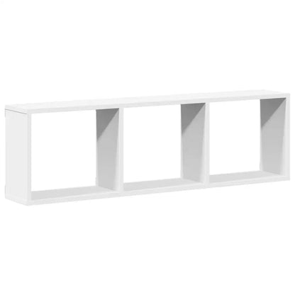 étagère murale blanc en 3 parties carrés 100x16x30 cm - 14:202713809100 x 16 x 30 cm;200007763:201336342