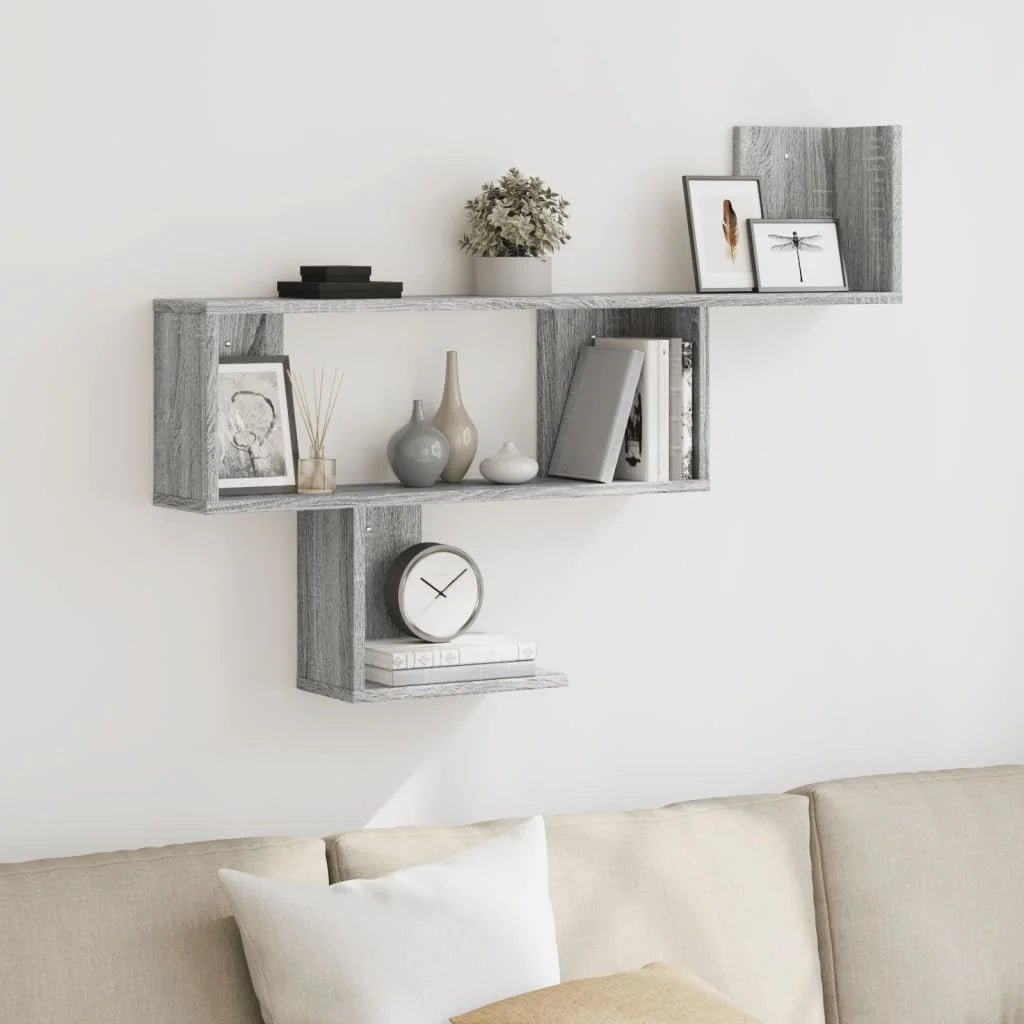 étagère murale blanche 100x15x70 cm - vente privée 14:200006155Brown;200007763:201336342