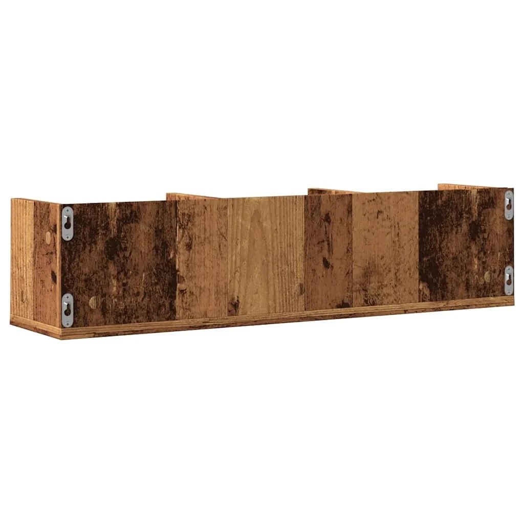 étagère murale bois en 3 parties 75x18x18 cm - vente privée 14:200002984Black;200007763:201336342