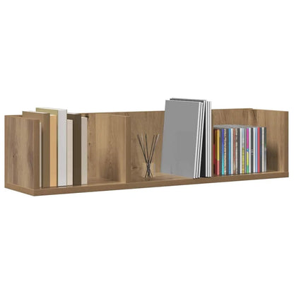 étagère murale bois en 3 parties 75x18x18 cm - vente privée 14:200002984Black;200007763:201336342