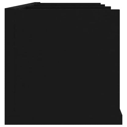 étagère murale bois en 3 parties 75x18x18 cm - vente privée 14:200002984Black;200007763:201336342