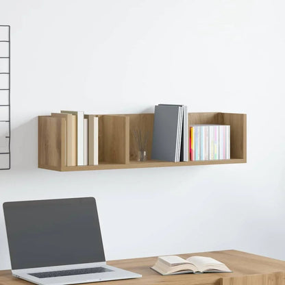 étagère murale bois en 3 parties 75x18x18 cm - vente privée 14:200002984Black;200007763:201336342