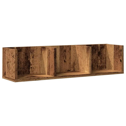 étagère murale bois en 3 parties 75x18x18 cm - vente privée 14:200006155Brown;200007763:201336342