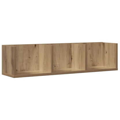 étagère murale bois en 3 parties 75x18x18 cm - vente privée 14:200006156Brown;200007763:201336342
