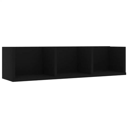 étagère murale bois en 3 parties 75x18x18 cm - vente privée 14:201504125Black;200007763:201336342