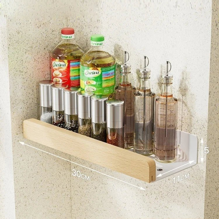 étagère murale bois massif - vendu à l'unité - vente privée 14:175wood white 30cm