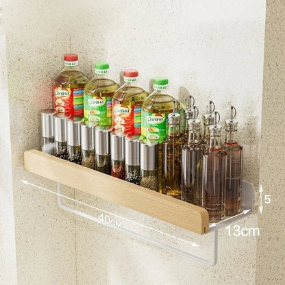 étagère murale bois massif - vendu à l'unité - vente privée 14:496wood white 40cm pole