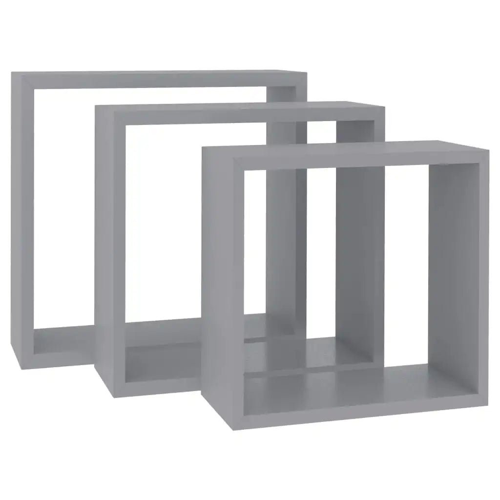 étagère murale cube 3 pcs moderne - vente privée 14:201504125Black;200007763:201336342