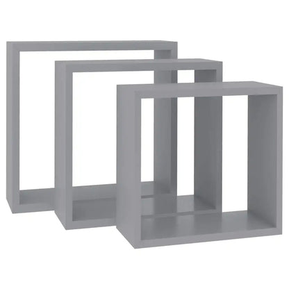 étagère murale cube 3 pcs moderne - vente privée 14:201504125Black;200007763:201336342