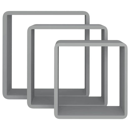 étagère murale cube 3 pcs moderne - vente privée 14:201504125Black;200007763:201336342