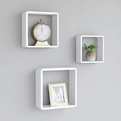 étagère murale cube 3 pcs moderne - vente privée 14:201504125Black;200007763:201336342
