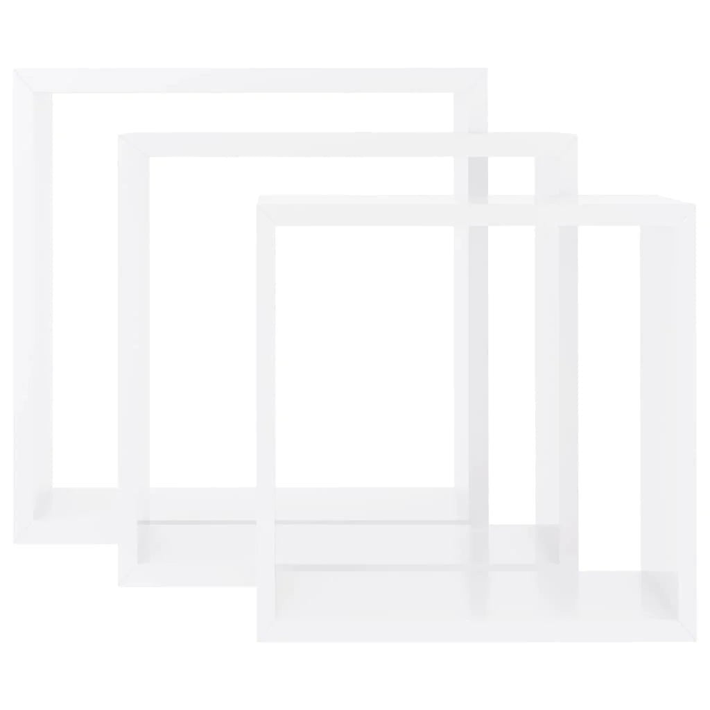 étagère murale cube 3 pcs moderne - vente privée 14:201504125Black;200007763:201336342