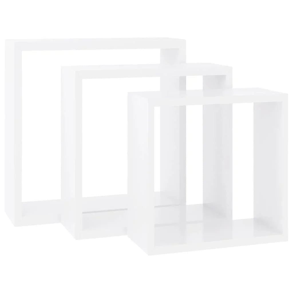 étagère murale cube 3 pcs moderne - vente privée 14:201504125Black;200007763:201336342
