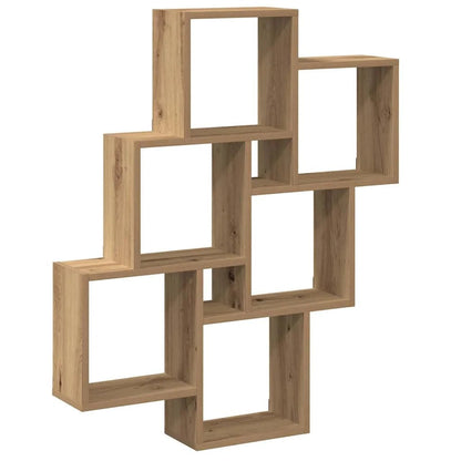 étagère murale design moderne 78x15x93 cm - vente privée 14:200000914Brown;200007763:201336342