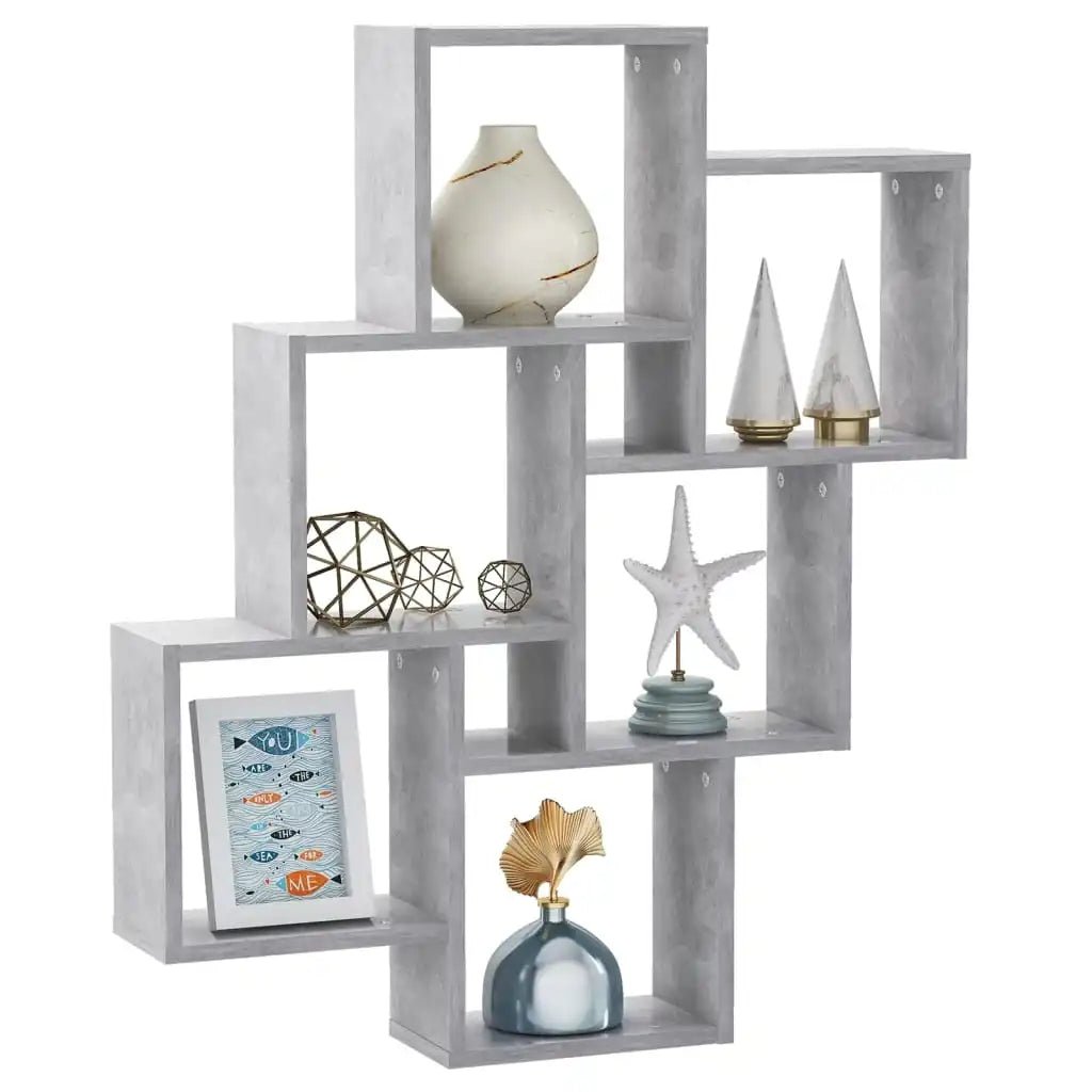 étagère murale design moderne 78x15x93 cm - vente privée 14:202713809White;200007763:201336342