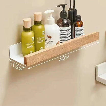 étagère murale design original en bois de qualité - vente privée 14:200006152White 40cm