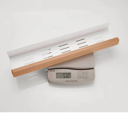 étagère murale design original en bois de qualité - vente privée 14:200006155Black 20cm