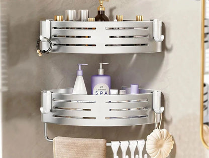 étagère murale douche originale - vente privée 14:200000195B 2pcs silver-rod