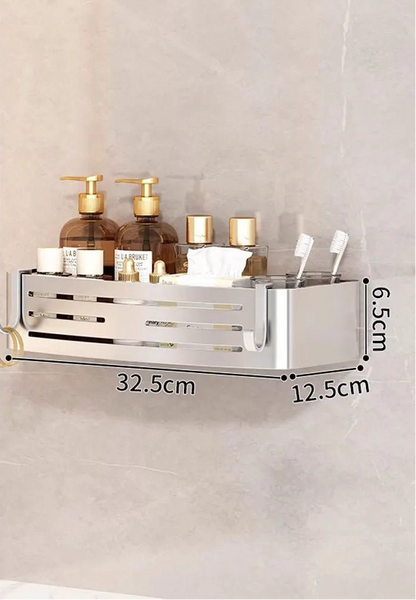 étagère murale douche originale - vente privée 14:200006152silver