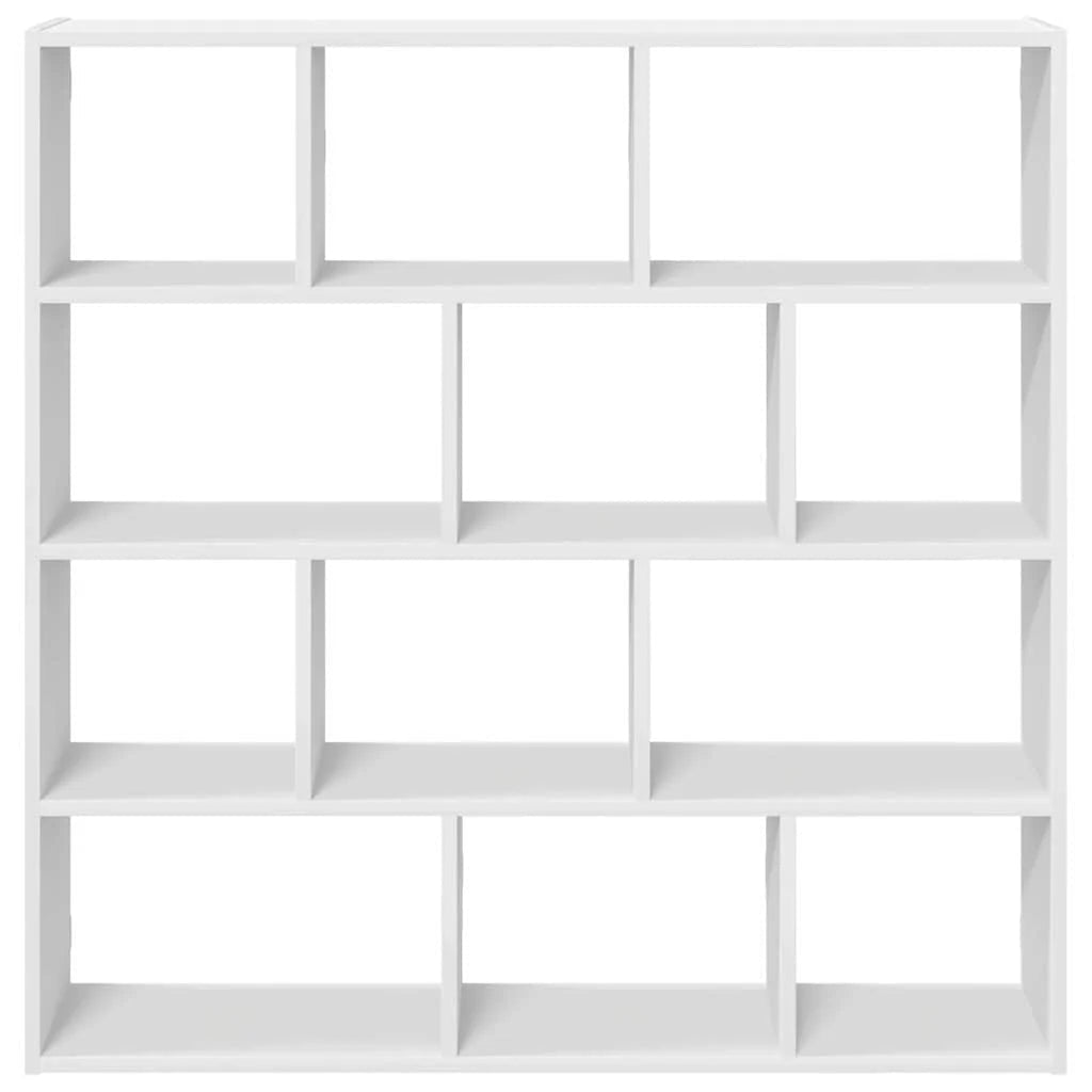 étagère murale en bois 12 compartiments - vente privée 14:202713809White;200007763:201336342