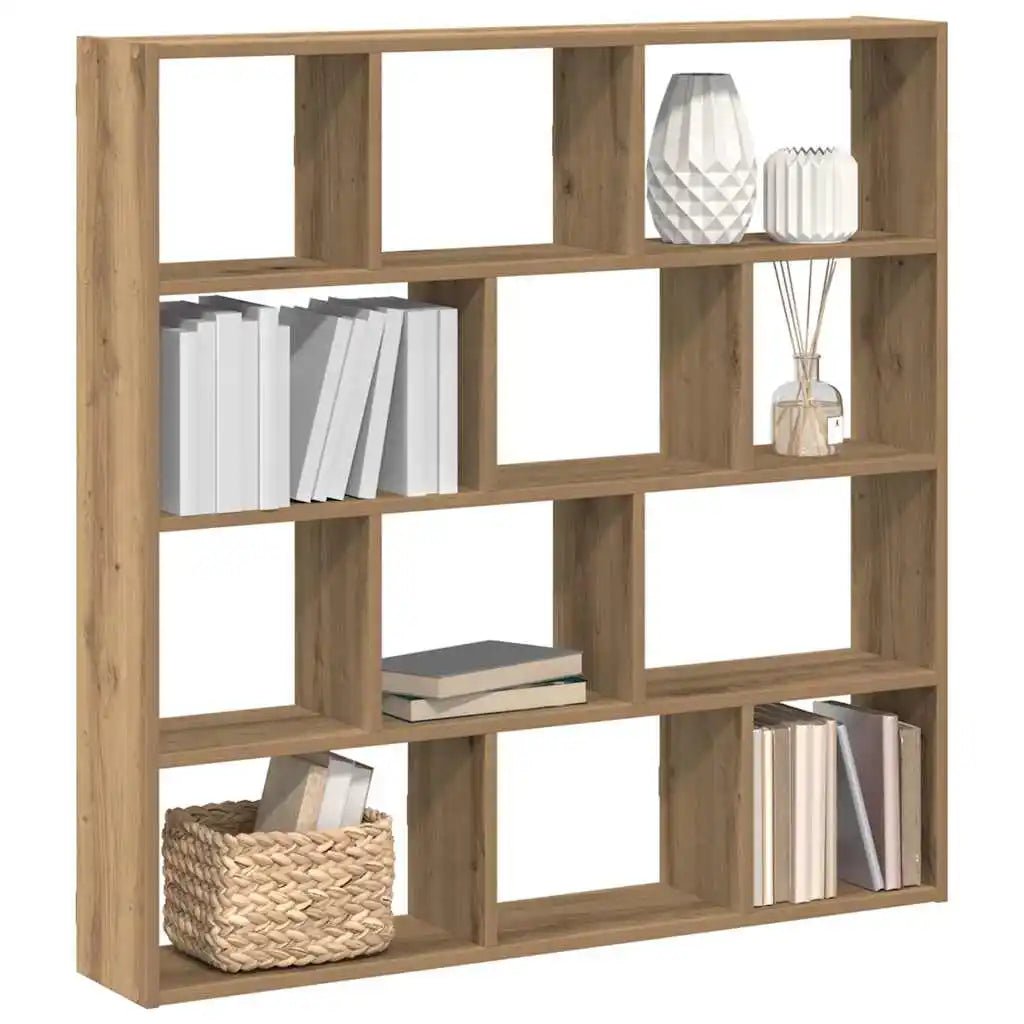 étagère murale en bois 12 compartiments - vente privée 14:202713809White;200007763:201336342