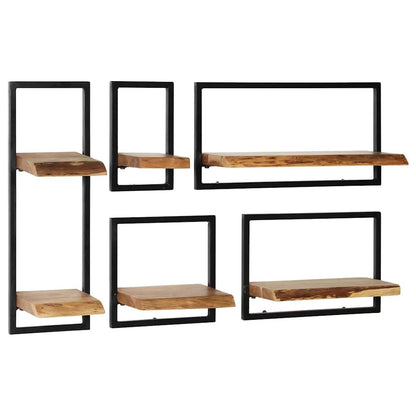 étagère murale en bois - vente privée 14:200006156Brown;200007763:201336342