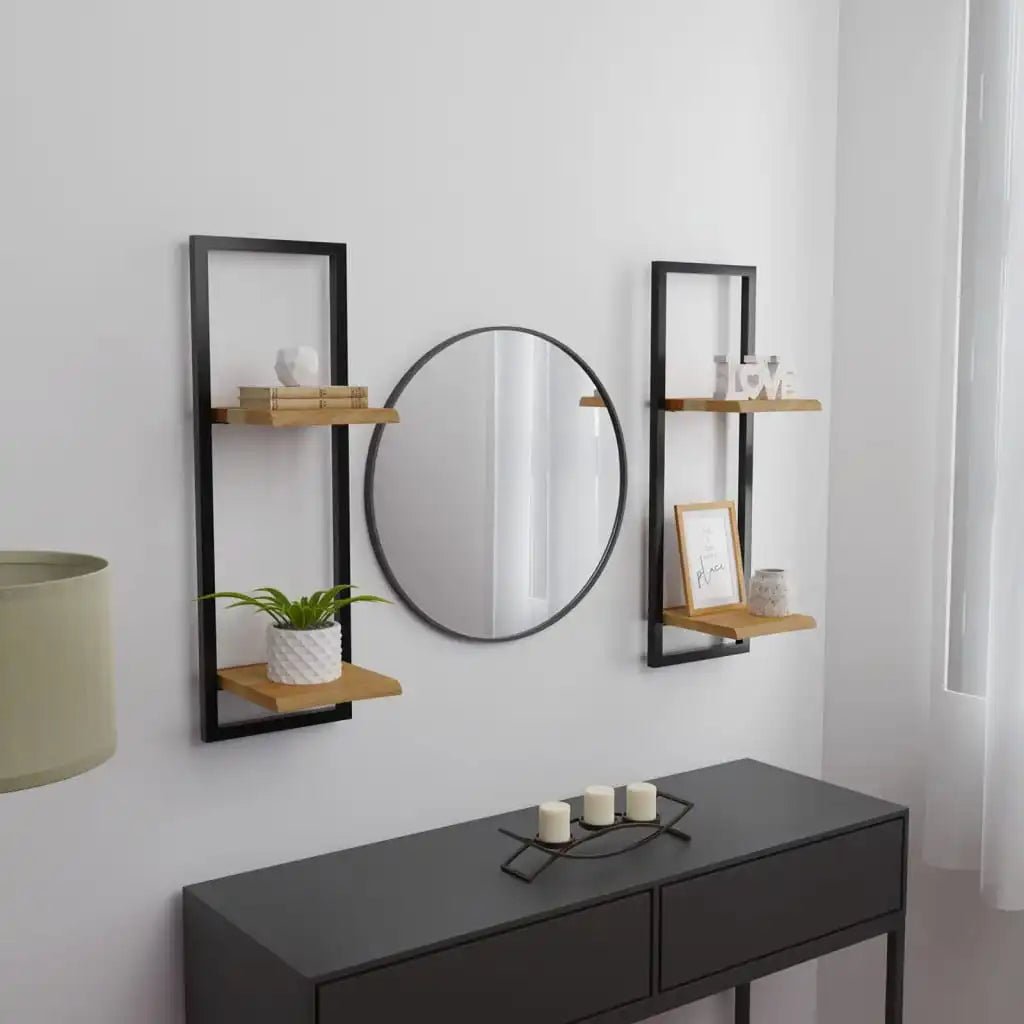 étagère murale en bois - vente privée 14:200006156Brown;200007763:201336342