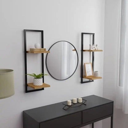 étagère murale en bois - vente privée 14:200006156Brown;200007763:201336342
