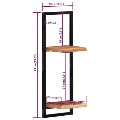 étagère murale en bois - vente privée 14:200006156Brown;200007763:201336342