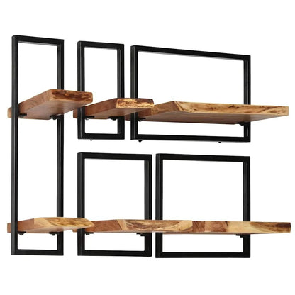 étagère murale en bois - vente privée 14:200006156Brown;200007763:201336342