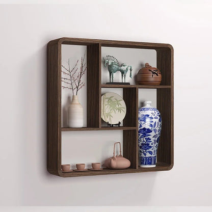 étagère murale en bois solide premium Duobao Pavillon - vente privée 14:20000615656  56  12cm