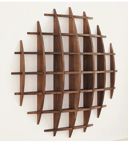 étagère murale en bois suspendue Duobaoge - vente privée 14:20000298490x90cm model 4