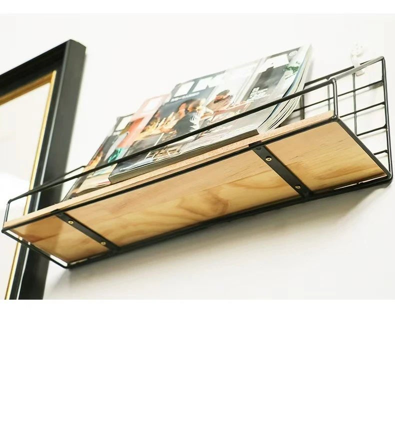 étagère murale en fer sans perçage 1 pièce - vente privée 14:200006153heise dahao;5:2000041851pc