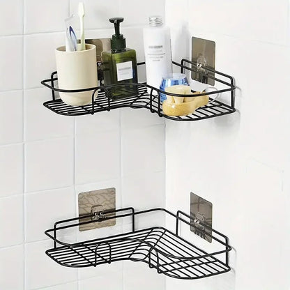 étagère murale en métal de salle de douche 1 pièces - vente privée 14:291pc  white