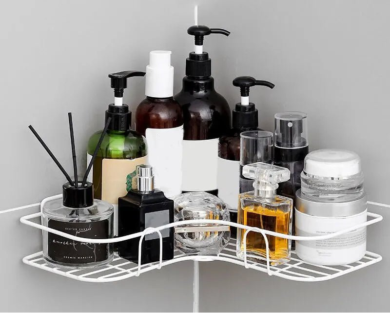 étagère murale en métal de salle de douche 1 pièces - vente privée 14:291pc  white