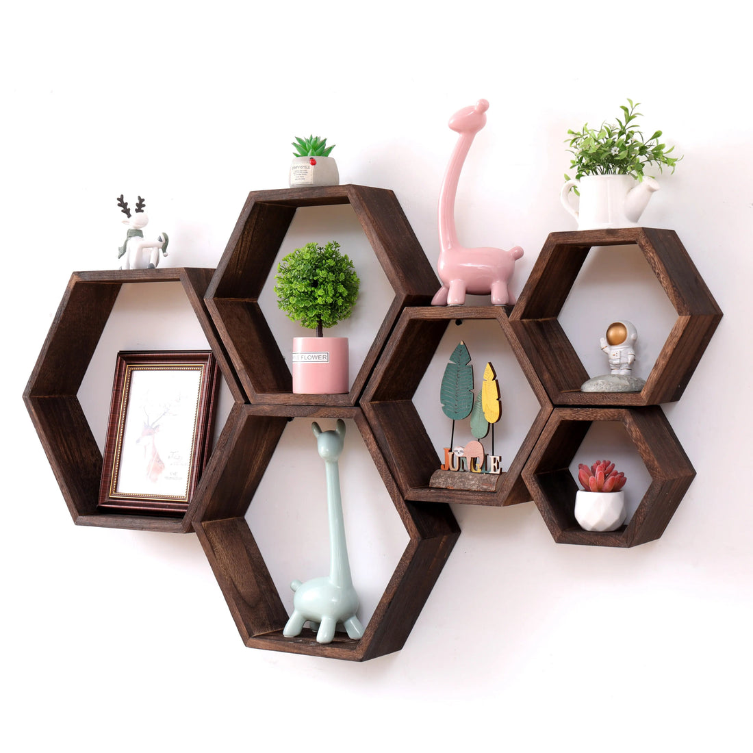 étagère murale Hexagone Flottante 1 pièce - vente privée 14:350850L