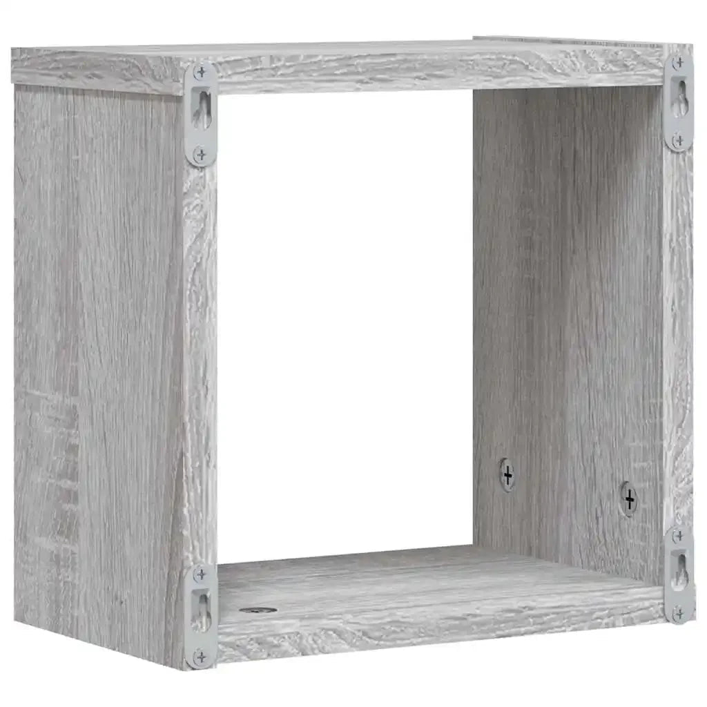 étagère murale marron pour maison 26 x 15 x 26 cm - vente privée 14:200006152Gray;200007763:201336342