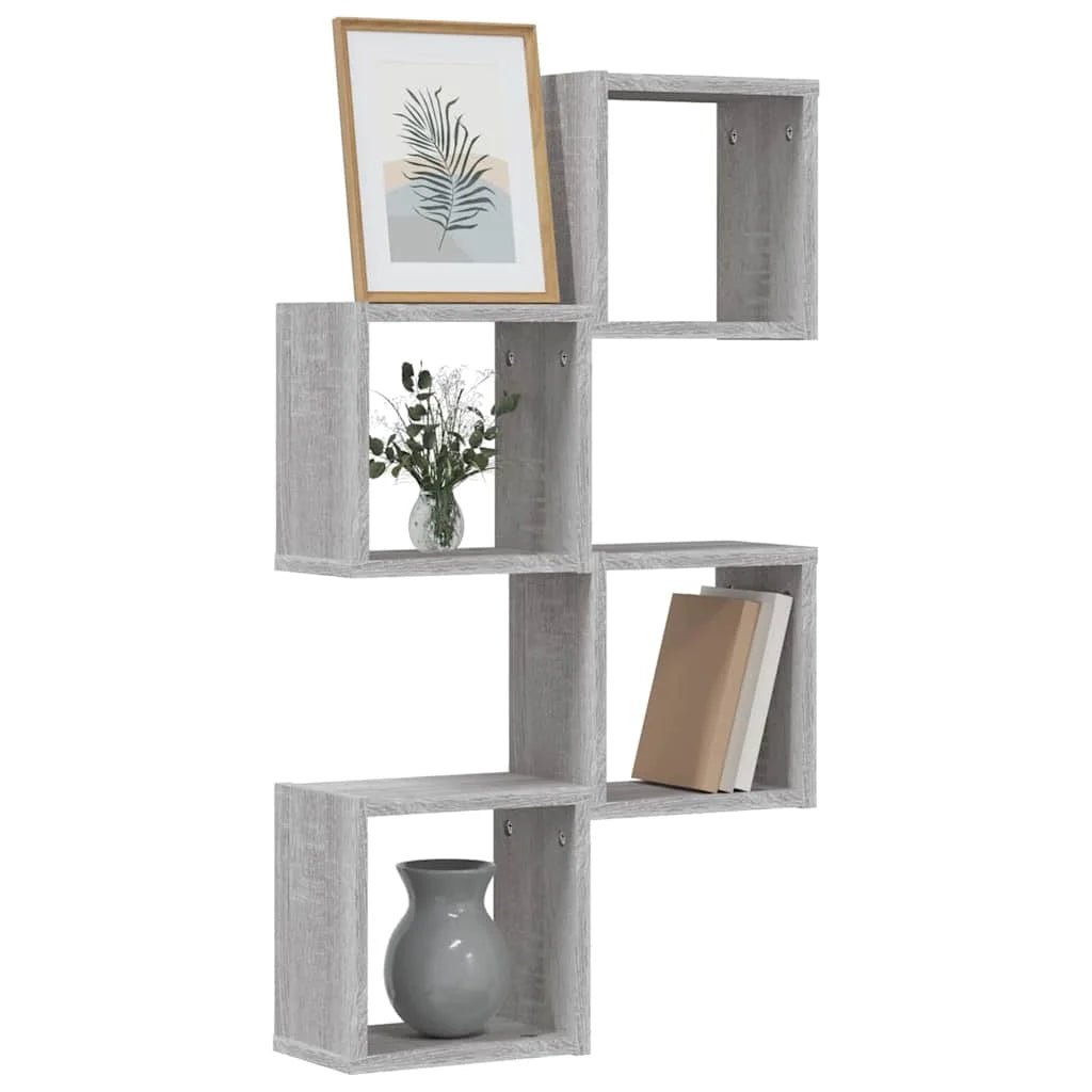 étagère murale marron pour maison 26 x 15 x 26 cm - vente privée 14:200006152Gray;200007763:201336342