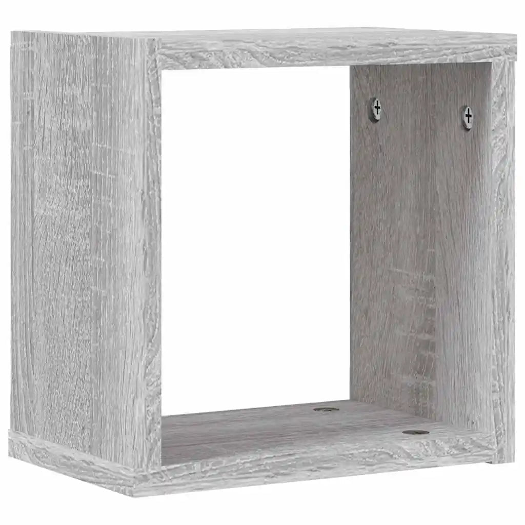 étagère murale marron pour maison 26 x 15 x 26 cm - 14:200006152Gray;200007763:201336342