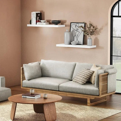 étagère murale noir rectangle - vente privée 14:202530808Brown