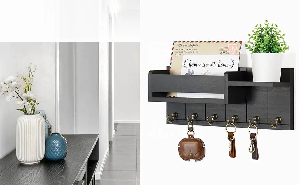 étagère murale porte clé - vente privée 14:29
