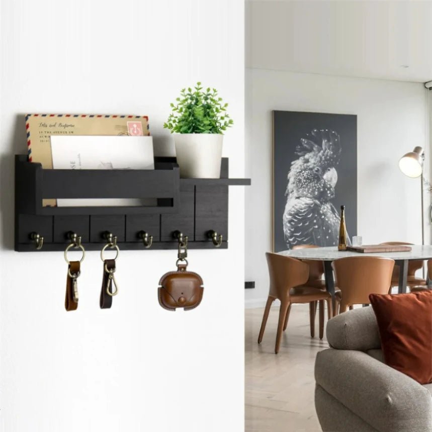 étagère murale porte clé - vente privée 14:29