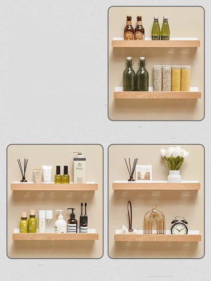 étagère murale salle de bain design moderne et tendance - vente privée 14:1254wood black 60cm bar
