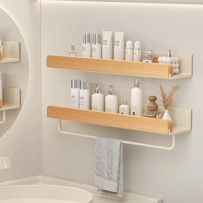 étagère murale salle de bain design moderne et tendance - vente privée 14:1254wood black 60cm bar