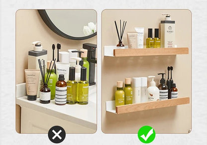 étagère murale salle de bain design moderne et tendance - vente privée 14:1254wood black 60cm bar
